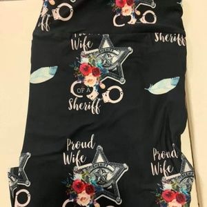 Sheriffs wife leggings